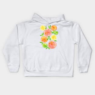 Citrus Delight Kids Hoodie